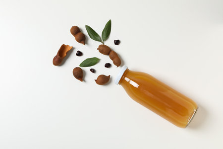 Fresh sweet drink - tamarind juice, tasty drink for refreshingの写真素材