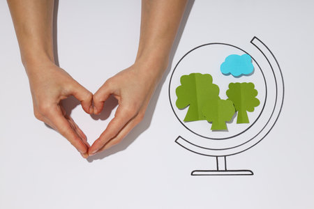 Earth Day, Environment concept and Eco conceptの写真素材