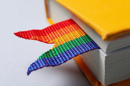 Composition for Pride and LGBTQ community conceptの写真素材