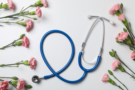 International Nurses Day - May 12, top viewの写真素材