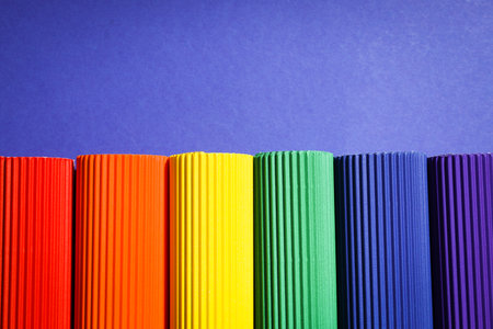 Color background for Pride and LGBTQ communityの写真素材