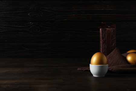 Pension rewards, returns and investment funding concepts, golden eggsの写真素材