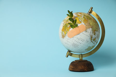 Earth Day, Environment and Eco concept, space for textの写真素材
