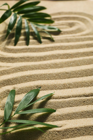 Composition for Zen, Relaxation, Harmony and Balance conceptの写真素材