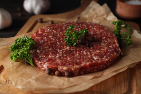 Ingredient for cooking grilled meat - ground meatの写真素材