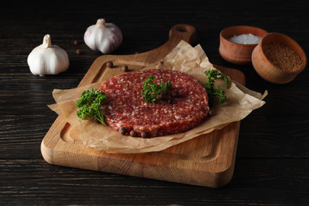 Ingredient for cooking grilled meat - ground meat