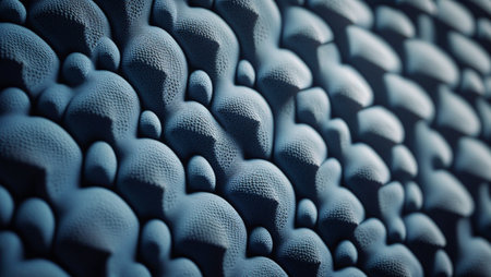 Foamed rubber background created with Generative AI technologyの素材