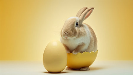 Composition for Easter created with Generative AI technologyの素材
