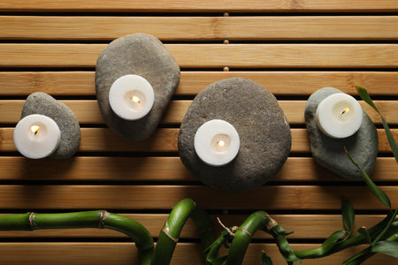 Composition for Zen, Relaxation, Harmony and Balance conceptの写真素材