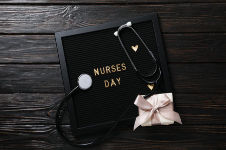 International Nurses Day - May 12, top viewの写真素材