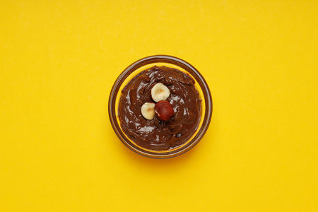 Tasty and delicious sweet food concept - chocolate pasteの写真素材