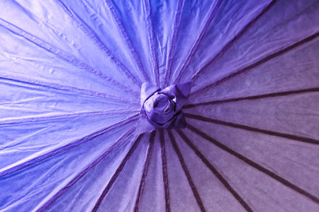 Traditional japanese umbrella, traditional japanese accessories conceptの写真素材