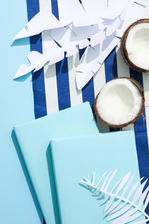 Summer time vibes image, vacation and rest in summer daysの写真素材
