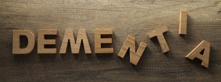 Dementia and parkinson's disease, ADHD, composition for head disease themeの写真素材