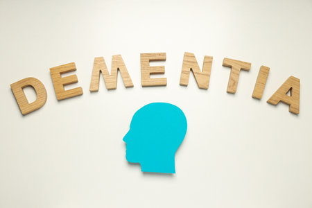 Dementia and parkinson's disease, ADHD, composition for head disease themeの写真素材