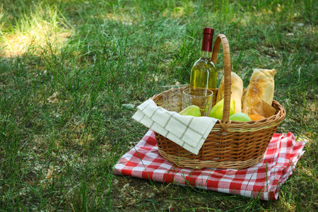 Spending time in nature - picnic, accessories for picnicの写真素材