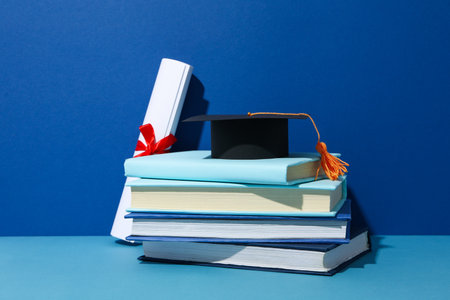 Graduation in high school and university conceptの写真素材