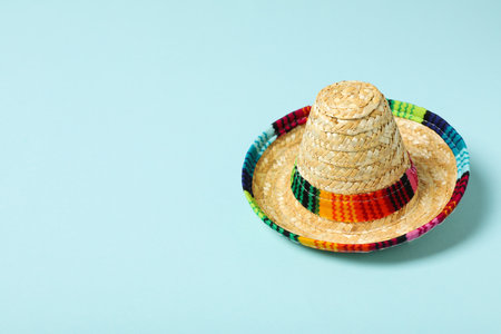 Composition for Cinco de Mayo concept, space for textの写真素材