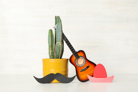 Composition for Cinco de Mayo - Mexican National Holidayの写真素材