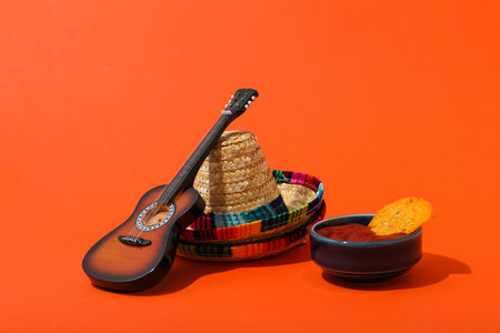 Composition for Cinco de Mayo - Mexican National Holidayの写真素材