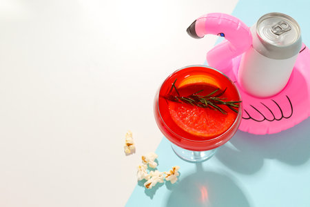 Drinks, fresh summer drink for refreshing, summer vibes concept