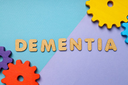 Dementia and parkinson's disease, ADHD, composition for head disease themeの写真素材