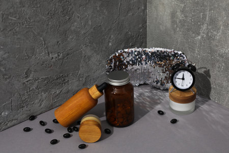 Insomnia and sleep problems composition with sleep mask