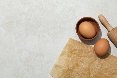 Concept of accessories for cooking and baking - baking paper