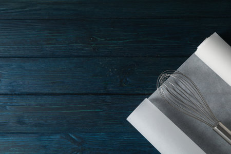 Concept of accessories for cooking and baking - baking paper