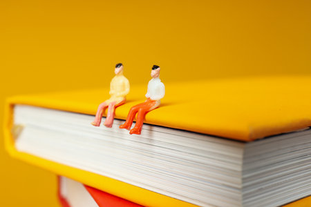 Reading, various literature - books, concept of acquisition of knowledgeの写真素材