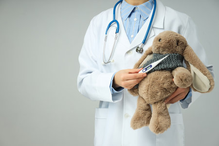 Concept of children's health, world health dayの写真素材