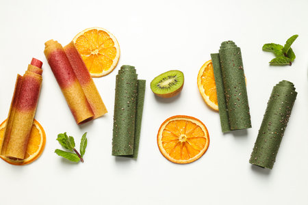 Concept of tasty and sweet food - pastille