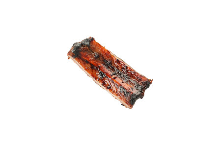 PNG, Tasty BBQ meat isolated on white background