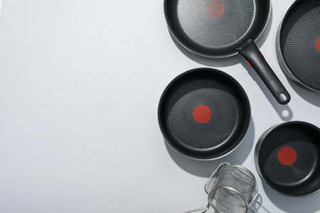 Concept of kitchen supplies and kitchen dishesの写真素材