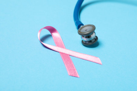 World Cancer day, concept of female cancerの写真素材
