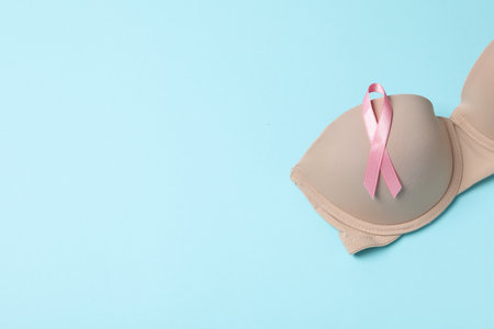 World Cancer day, concept of female cancerの写真素材