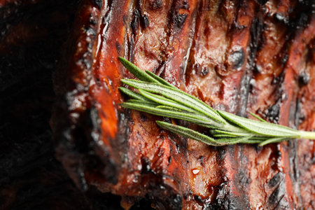 Tasty fried food - barbecue ribs, tasty fried meatの写真素材