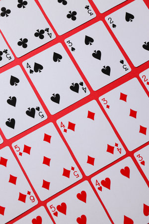 Concept of gambling, Poker gambling game, accessories for pokerの写真素材