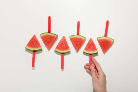 Concept of fresh and juicy food - Watermelon