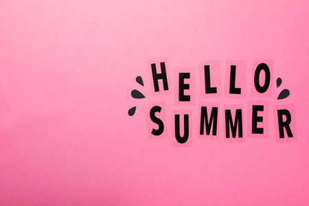 Concept of summer time with fresh watermelonの写真素材