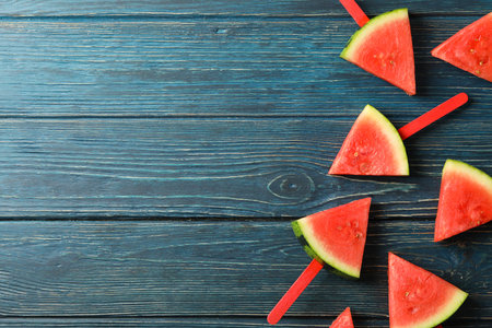 Concept of fresh and juicy food - Watermelonの写真素材