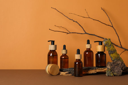 Concept of face and skin care, cosmeticの写真素材