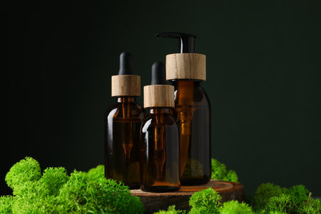 Concept of face and skin care, cosmeticの写真素材