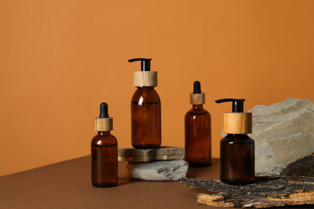 Concept of face and skin care, cosmeticの写真素材