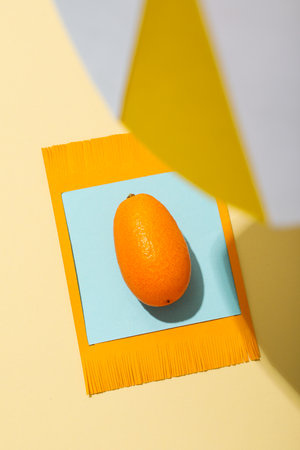 Concept of summer time with fresh watermelonの写真素材