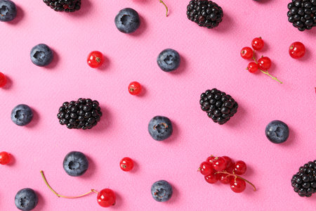 Tasty and delicious summer food, berries, healthy food conceptの写真素材