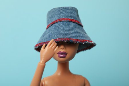 ODESSA, UKRAINE - JULY 26, 2023: Barbie doll and barbie doll accessories conceptのeditorial素材