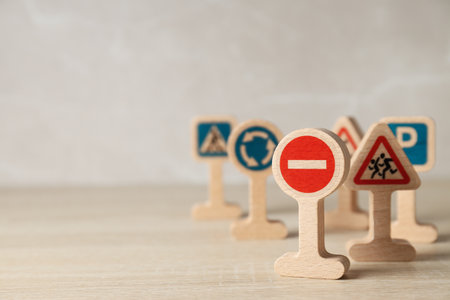 Driving school and driving lessons concept, education conceptの写真素材