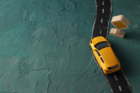 Driving school and driving lessons concept, education conceptの写真素材