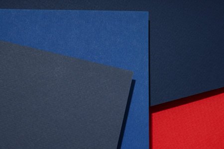 Mockup, abstraction, colorful colored paper, top view